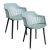 Silla Verde De Comedor X2 U. Living Acolchada Resistente Minimalista Apta Exterior - comprar online