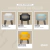 Imagen de Silla Blanca De Comedor X2 U. Living Acolchada Resistente Minimalista Apta Exterior