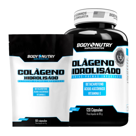 Kit Colágeno Hidrolisado (120 cápsulas) + Colágeno Hidrolisado Refil (60 cápsulas) - comprar online