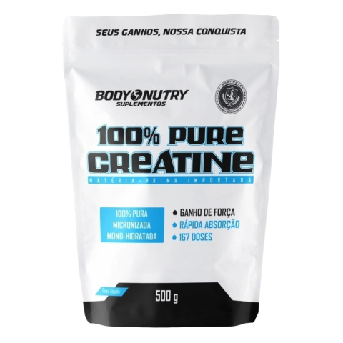 Creatina 100% Pure - 500g - Body Nutry | Ganho de Força e Rápida Absorção - comprar online