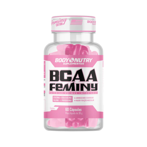 BCAA Feminy - 60 Cápsulas - Body Nutry | Recuperação e Energia Feminina - comprar online