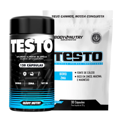 Kit Testo (120 cápsulas) + Testo Refil (30 cápsulas) - comprar online