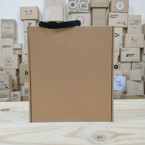 Caja bolsa Lisa 30x34x9 cm (pack 100 unidades)