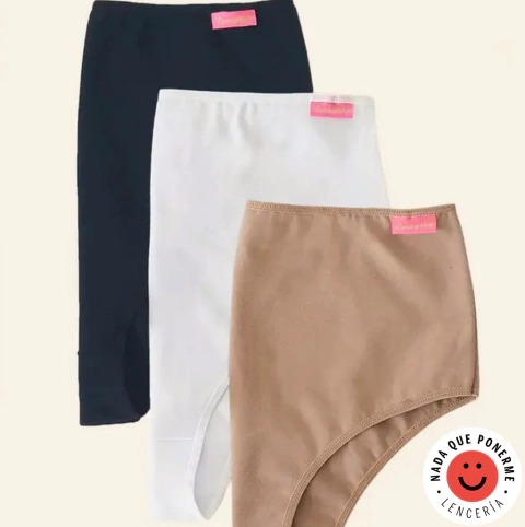 Marcela Koury Art 16138 Pack x 2 Bombacha Universal Lisa Algodón y lycra