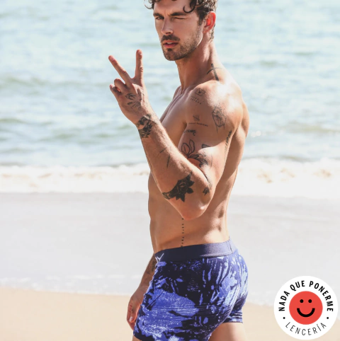 Lody Art 935 Bóxer Estampado Algodón y Lycra - comprar online