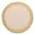 Individuales De Mesa Redondos Rusticos 38cm Combinados X1 crema - comprar online