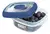 POTE CUADRADO BAJO CHICO 280ML. AZUL - SAN REMO en internet