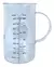 Jarra Medidora Con Asa Vidrio 450ml Scandinavian Apto Horno - MAREMTIENDA