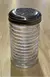 Imagen de Quesera Tapa De Acero Inoxidable Vidrio 350 Ml
