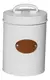 Lata Té Deco Y Guardado Diseño Blanco Ranurado Carol - comprar online