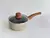 Cacerola 16 Cm Tapa Vidrio Y Mango Simil Madera Carol Areia - MAREMTIENDA