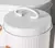 Lata Café Deco Y Guardado Diseño Blanco Ranurado Carol - tienda online