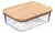 Taper Tuper Vidrio Hermetico Bambu Organizador 640ml - comprar online