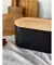 Lata Para Pan Deco Color Negro Tapa Bambu Carol - MAREMTIENDA