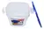 Hermético Cuadrado Gigante Tuper 3110 Ml Polinplast en internet