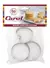 Set X 3 Moldes Cortantes Galletitas Carol Acero Inox Formas - comprar online