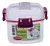 HERMETICO CUADRADO SNACK 410ML TUPER POLINPLAST - comprar online
