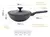 Wok Sartén Antiadh C/tapa 26cm Inducción Granito Carol Ng en internet