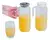 Jarra De Vidrio Banding 1250ml C/tapa Rigolleau - comprar online