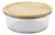 POTE HERMETICO DE VIDRIO REDONDO TAPA BAMBOO 620 ML M TUPER TAPER en internet