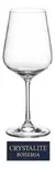 Set x 6 Copas Cristal Bohemia Vino Strix 450 Ml Crystalite - comprar online