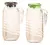 Jarra De Vidrio Banding 1250ml C/tapa Rigolleau en internet