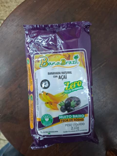 Bananada com AÇAÍ pct c/ 10 unidades - comprar online