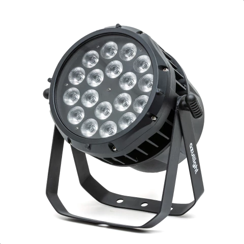 Refletor PAR LED 18x18W RGBWA Outdoor IP65 Profissional