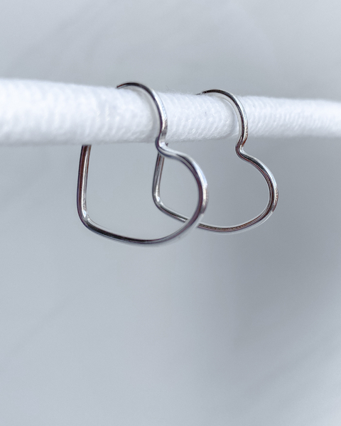 Argola Coração 21mm Tradicional - comprar online