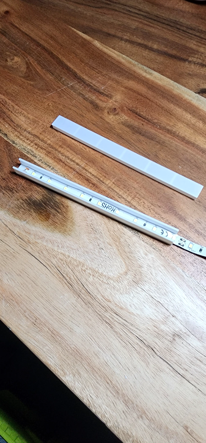 Perfil Difusor Oculto para Fita LED