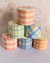 Kit com 6 Washi Tapes -Aquareladas Geométricas