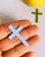 Furador Cruz Estreita 3,5cm Colcha de Retalhos Projetos de Páscoa, Devocional e Bible Journaling - comprar online