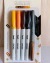 Marcador Artístico Permanente Autumn Evoke BRW – Kit com 5 Cores