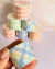 Kit com 6 Washi Tapes -Aquareladas Geométricas - Erva Doce Scrap
