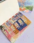 Bloco de Papéis Estampados Aquarelas 12cm x 9cm 50 folhas - Erva Doce Scrap