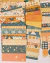 Kit de Papéis Soltos para Scrapbook Mix de Cores e Estampas