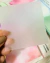 Bloco de Notas com Glitter Transparente Autocolantes na internet