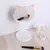 Espelho Mesa Gatinho Com Porta Maquiagem Bijuteria Cosmético - É Quase 20