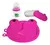 Kit Infantil Alimentação Completo | Prato + Vaso com Bico + Lancheira + Talheres