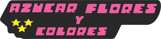 Azucar Flores Colores