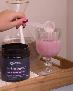 Pré Treino sem cafeína - Ecovita - 30 doses de 6 g - Mais Energia no seu Treino - EcoVita