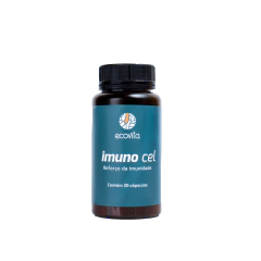 Imuno Cel - EcoVita - Reforço para o sistema imunológico - Vit C, D, Selênio, Zinco e betaglucana - 30 capsulas na internet