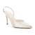 Slingback Couro Branco Salto Alto Capelli Rossi 289247