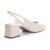 Slingback Couro Branco Salto Médio Capelli Rossi 288872 - Capelli Rossi