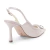 Slingback Couro Branco Salto Alto Capelli Rossi 288979 - comprar online
