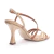 Sandália Couro Nude Salto Alto Capelli Rossi 288839 - loja online