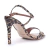 Sandália Verniz Couro Animal Print Salto Alto Capelli Rossi 288804 - loja online
