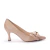 Scarpin em couro salto alto nude Capelli | 301936