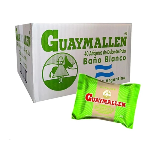 ALFAJOR GUAYMALLEN FRUTA CAJA X 40 UN - comprar online