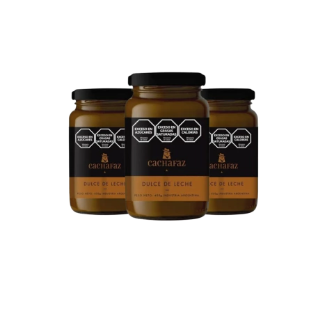 DULCE DE LECHE CACHAFAZ 450G CAJA X 12 UN
